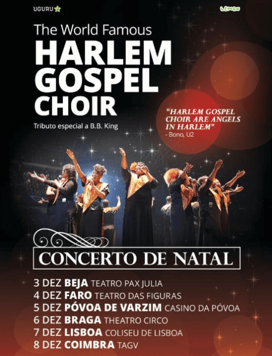 HARLEM GOSPEL CHOIR concertos