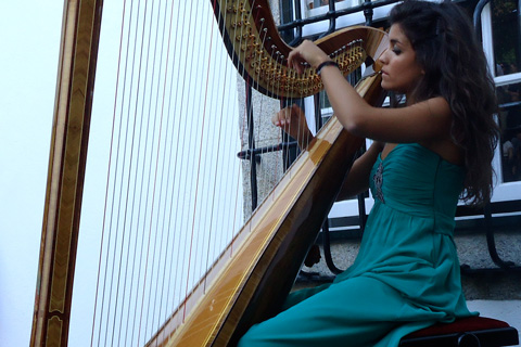 Carolina Coimbra, Harpa