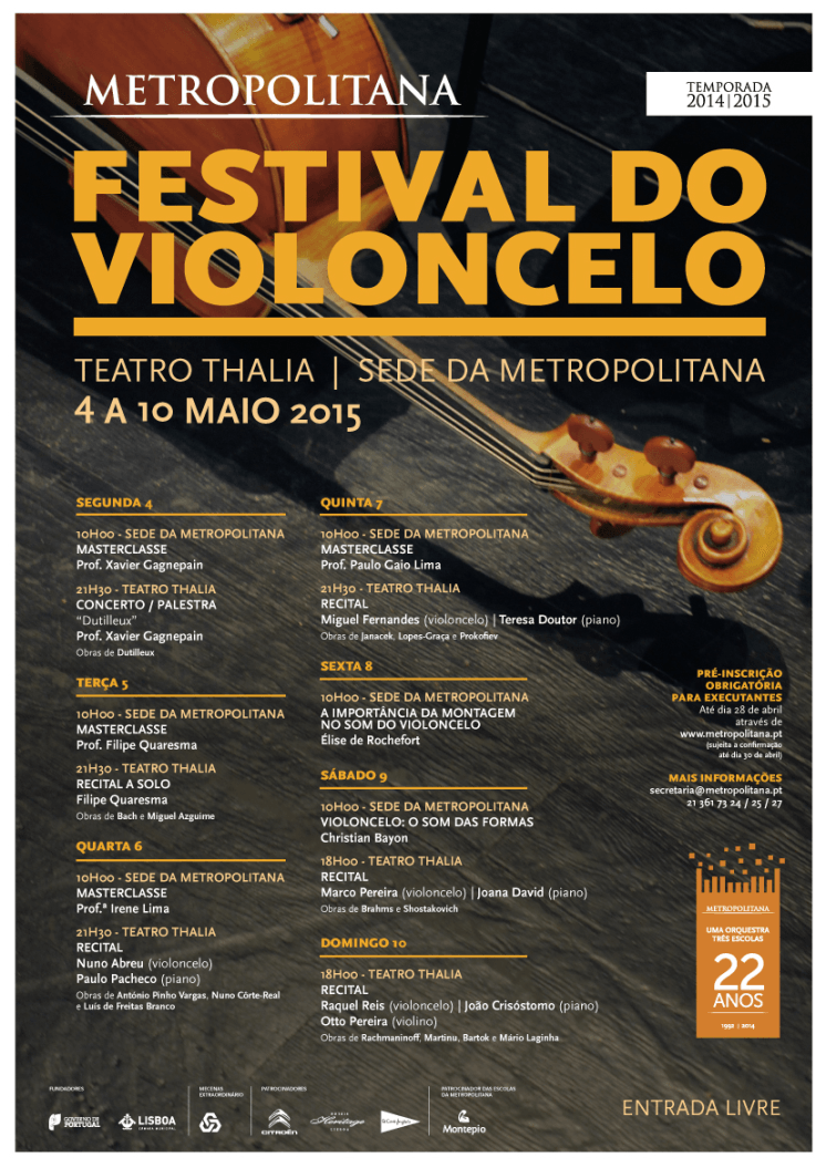 festival do violoncelo metropolitana